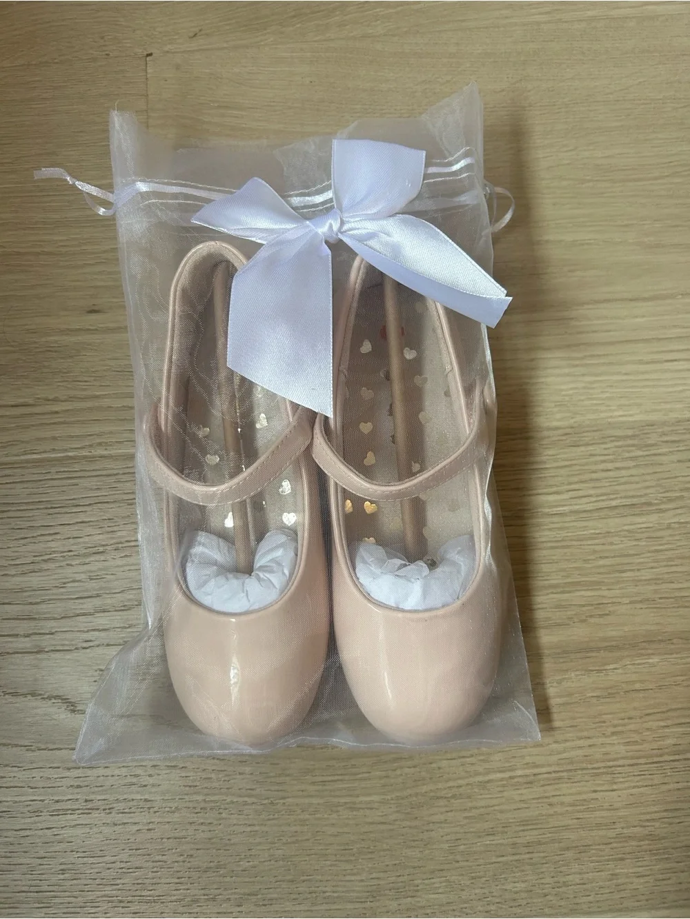 Dream Pairs Girls Patent Mary Jane Shoes in Blush Pink
